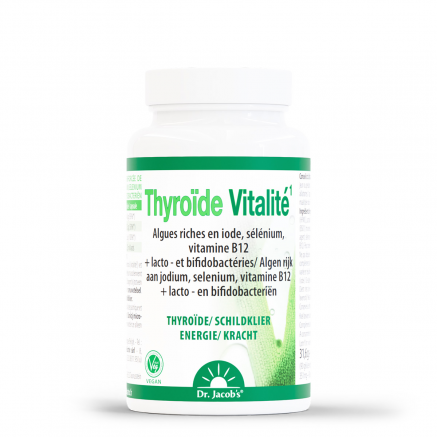 Thyroïde Vitalité - Iode naturel et sélénium pour la glande thyroïde