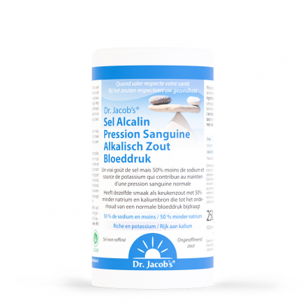 Sel Alcalin Pression Sanguine — 250g — Dr. Jacob's®