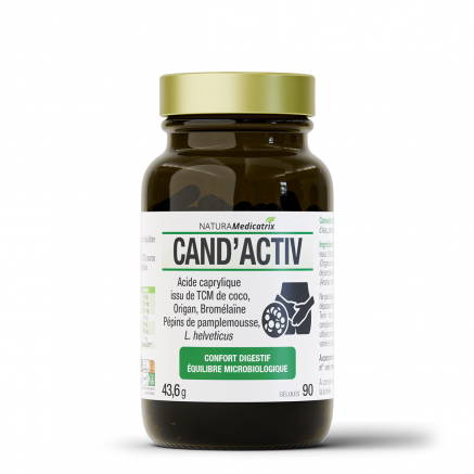 Cand’Activ - 90 gélules - NATURAMedicatrix