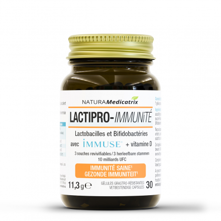 Lactipro-Immunité — 30 gélules — NATURAMedicatrix