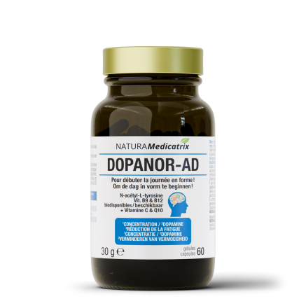 Dopanor-AD — 60 gélules — Troubles de l'attention / Dépression
